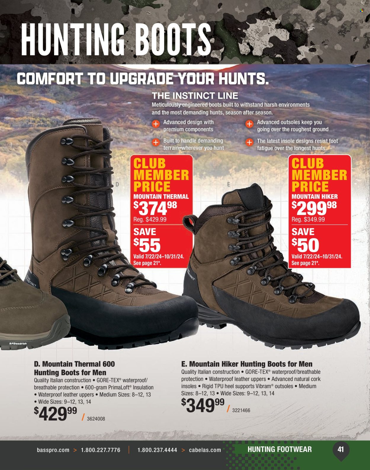 Cabela's ad. Page 1