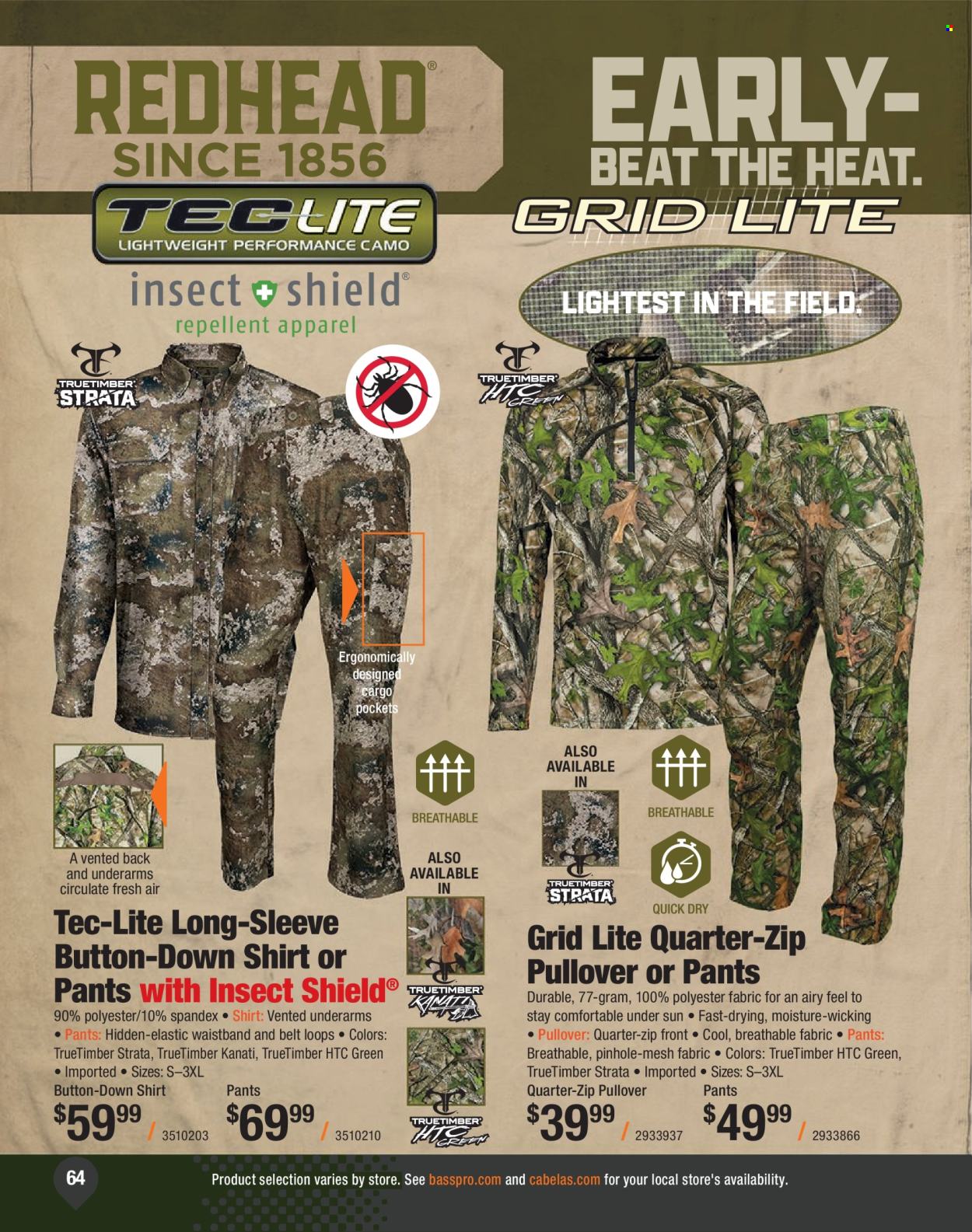 Cabela's ad. Page 1