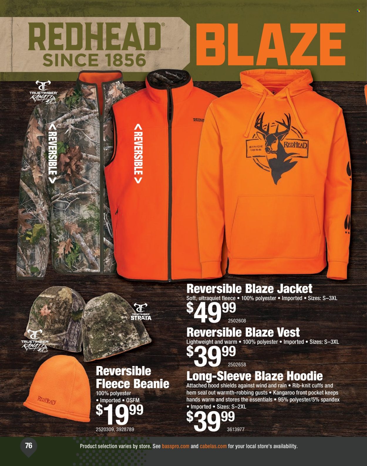 Cabela's ad. Page 1