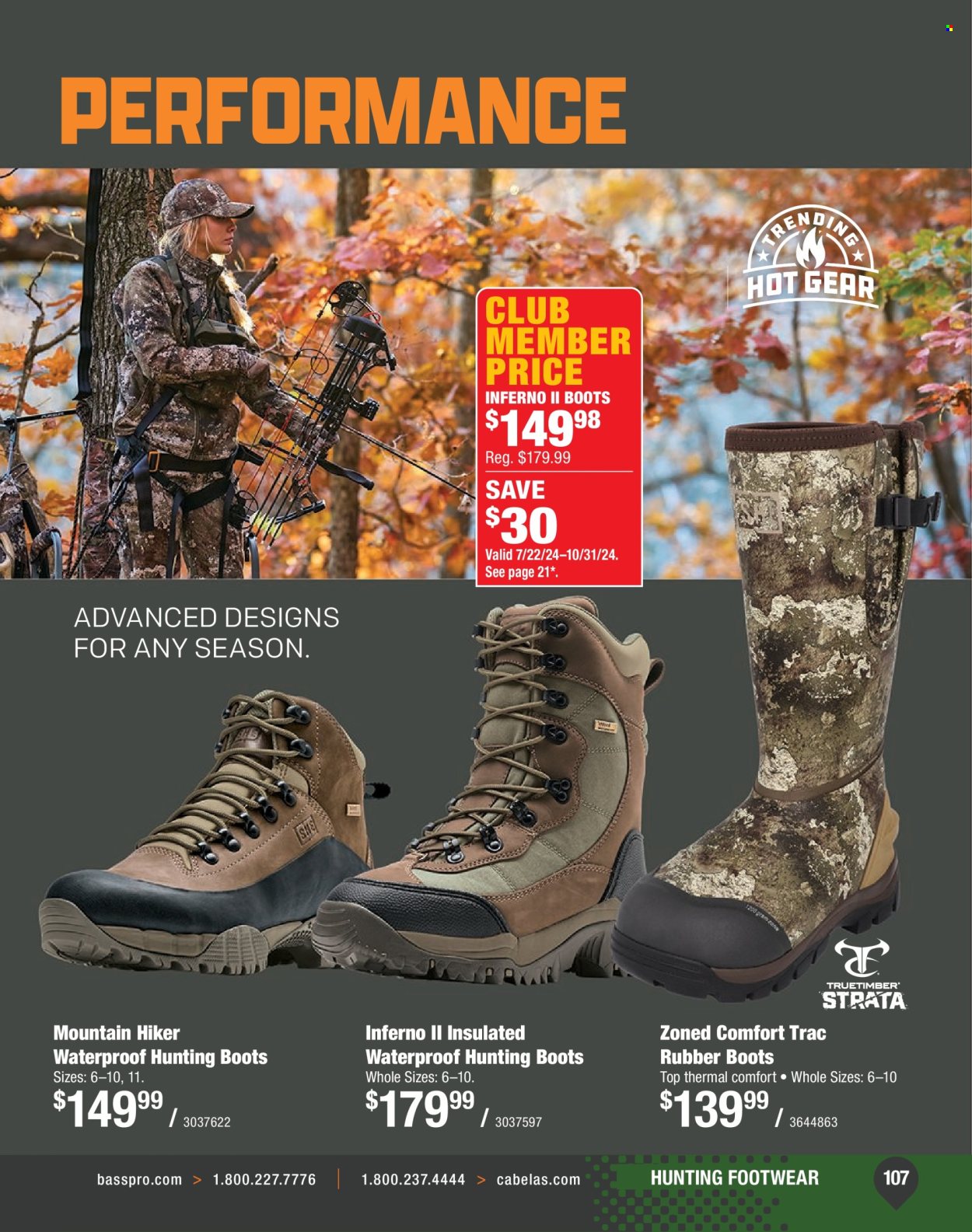 Cabela's ad. Page 1