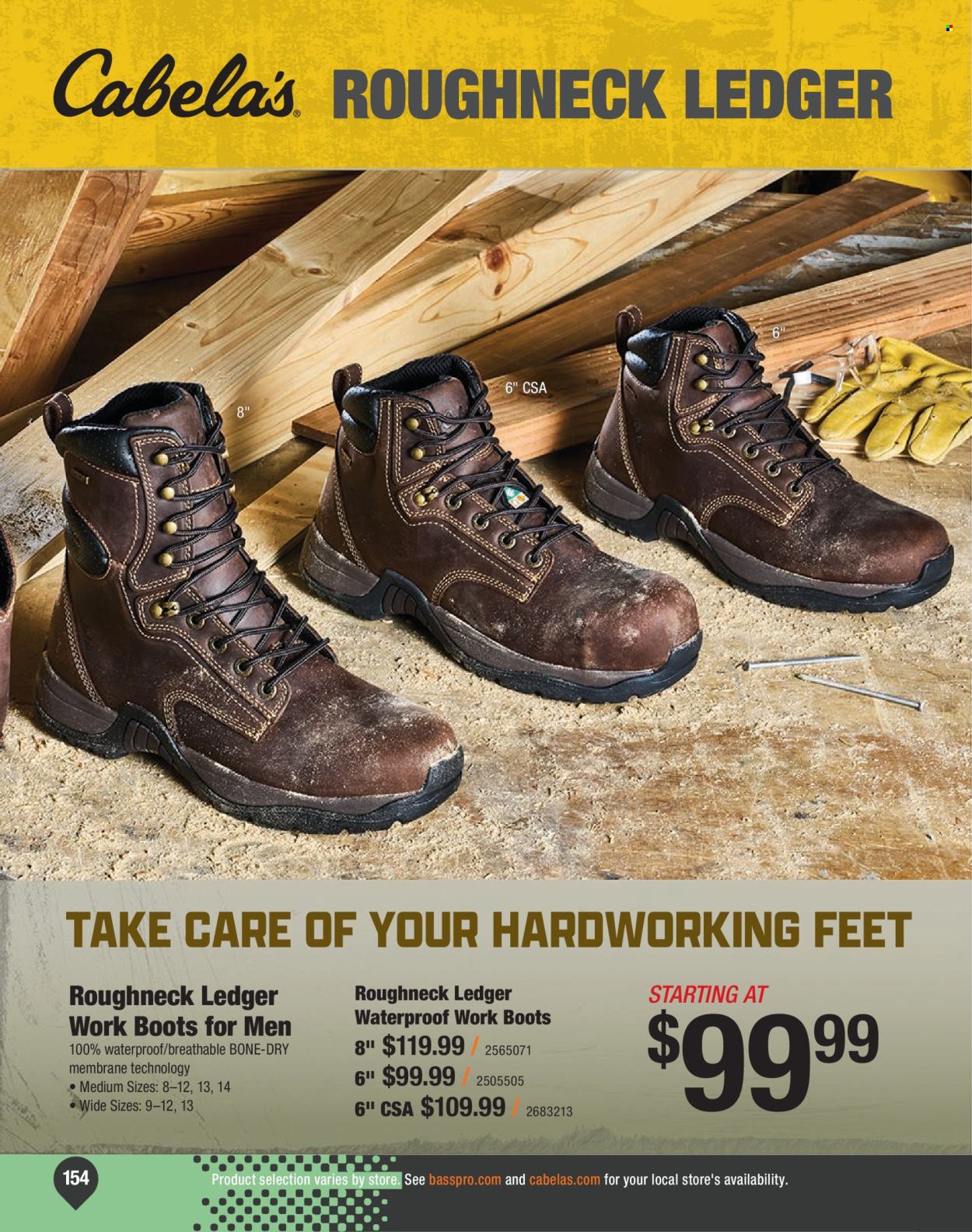 Cabela's ad. Page 1