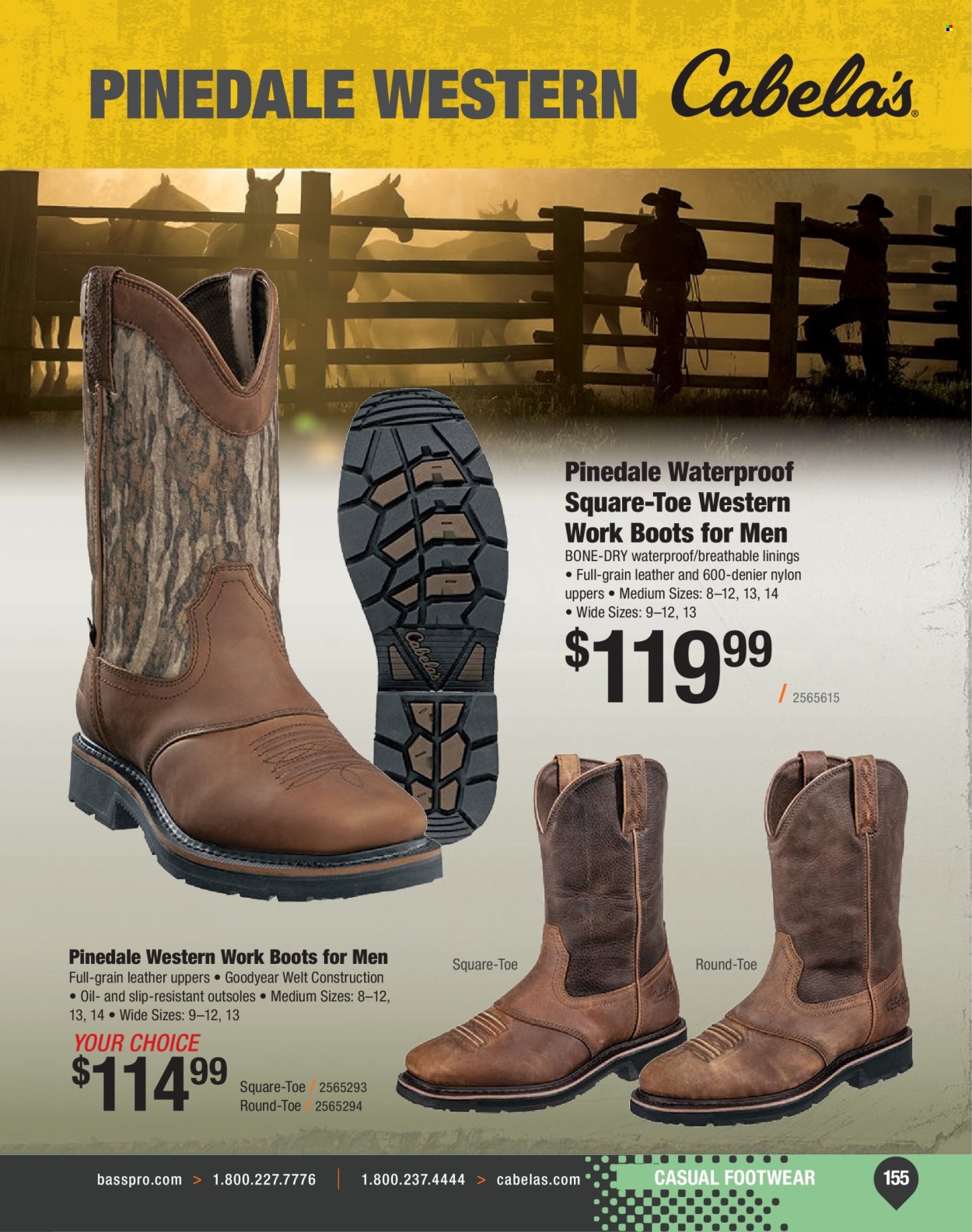 Cabela's ad. Page 1