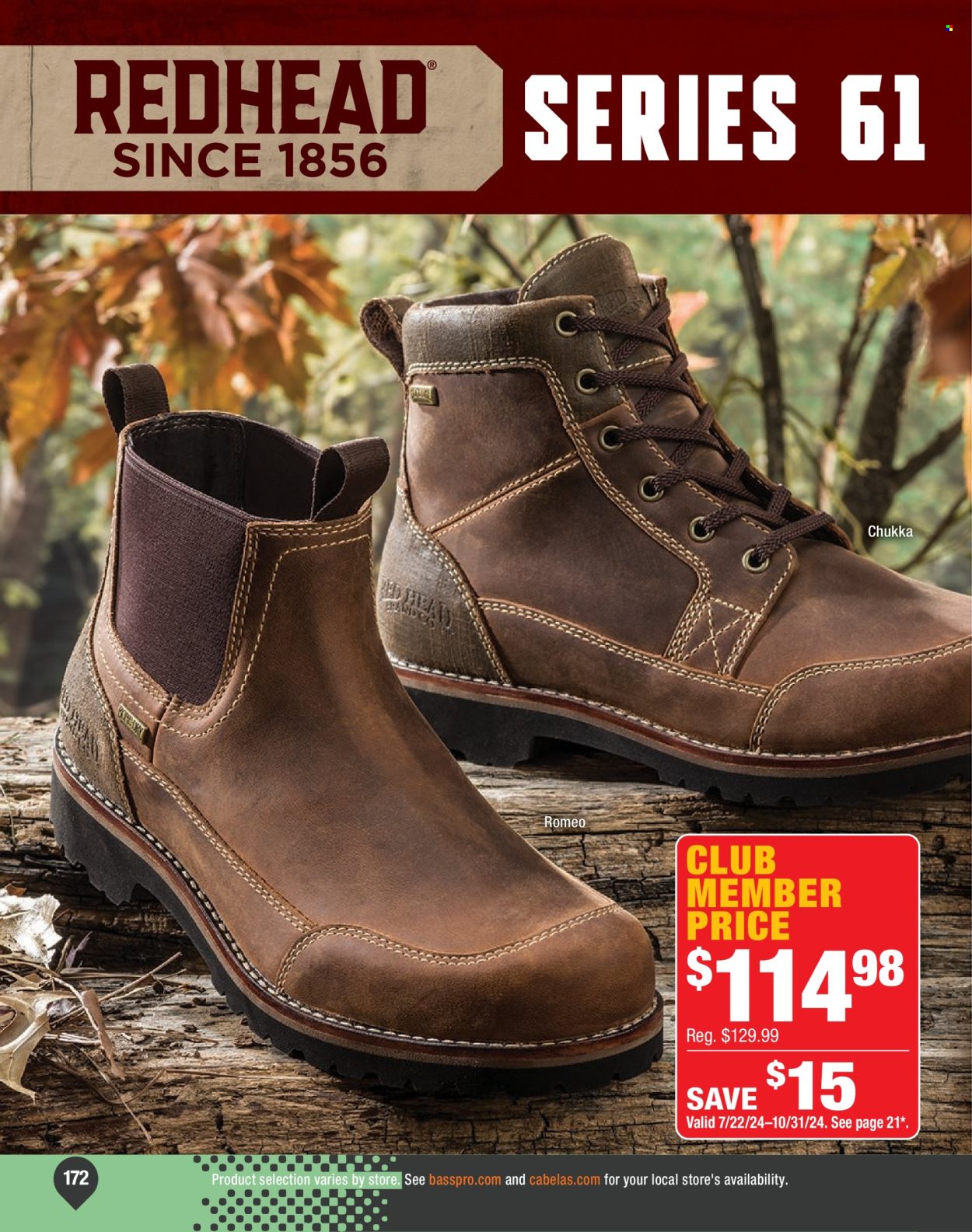 Cabela's ad. Page 1