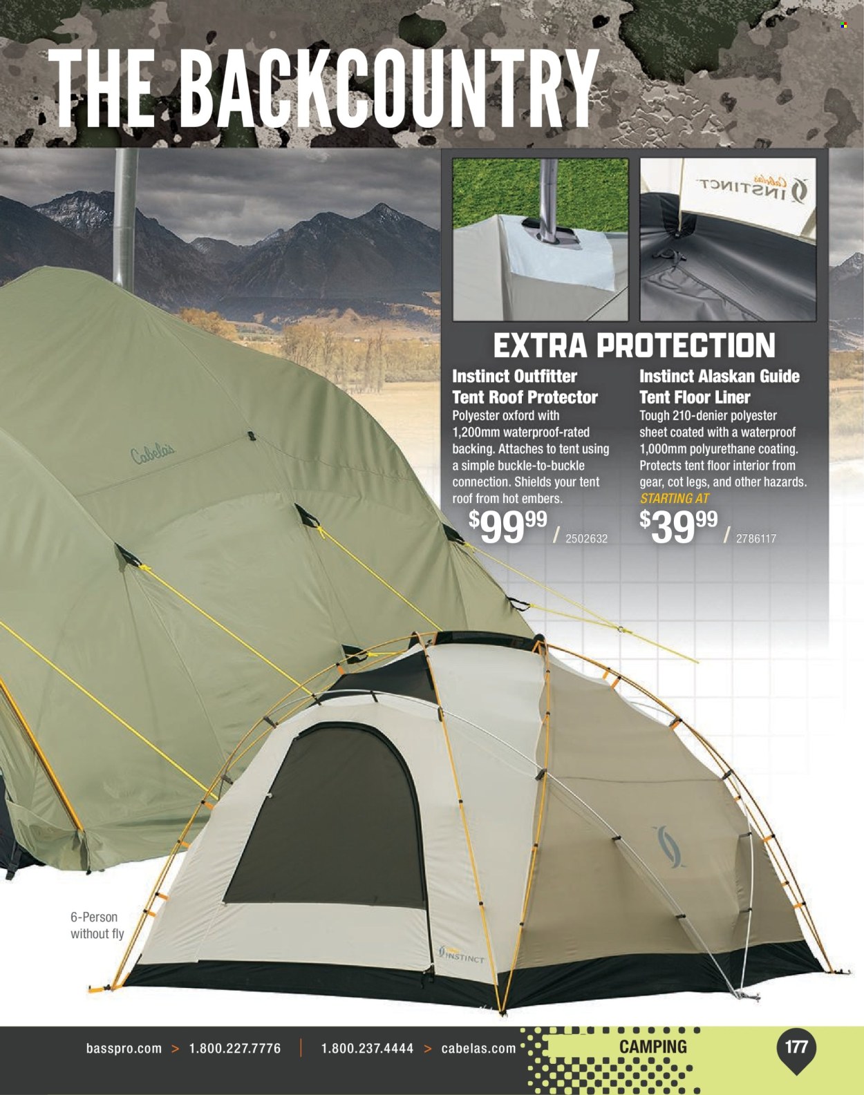 Cabela's ad. Page 1