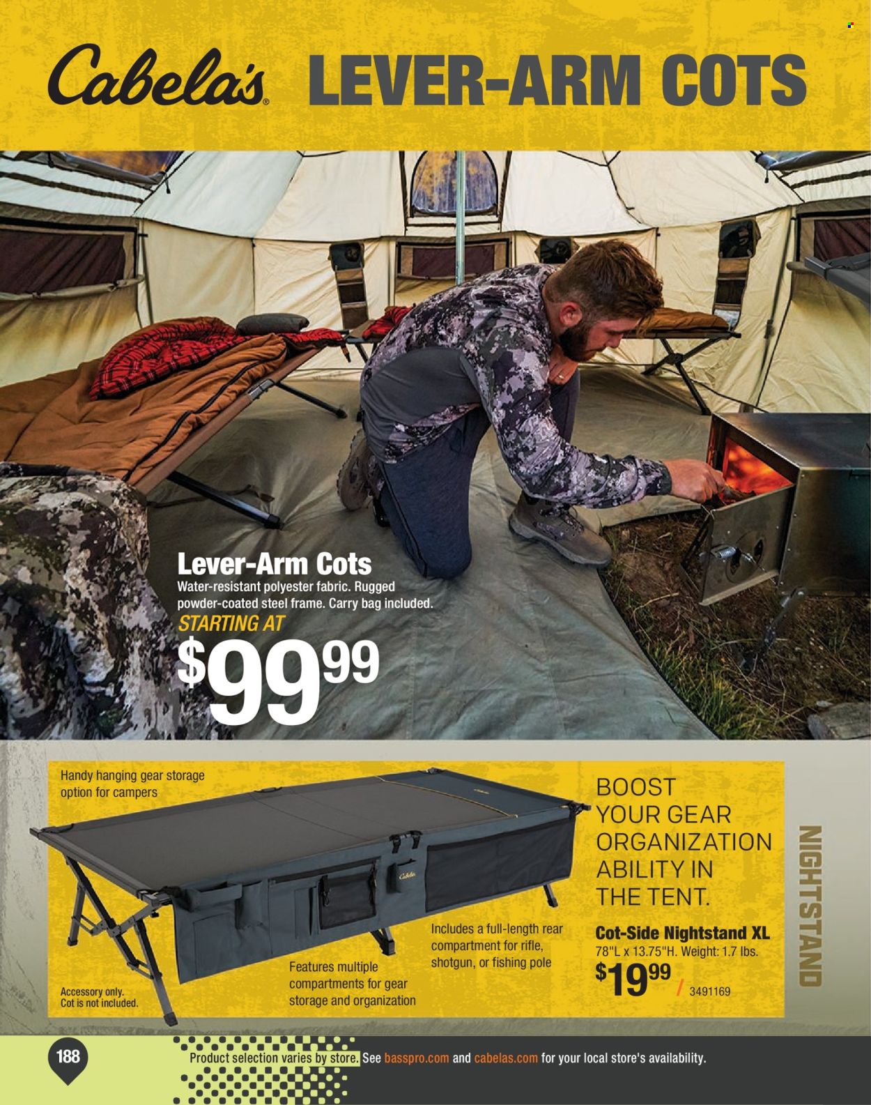 Cabela's ad. Page 1