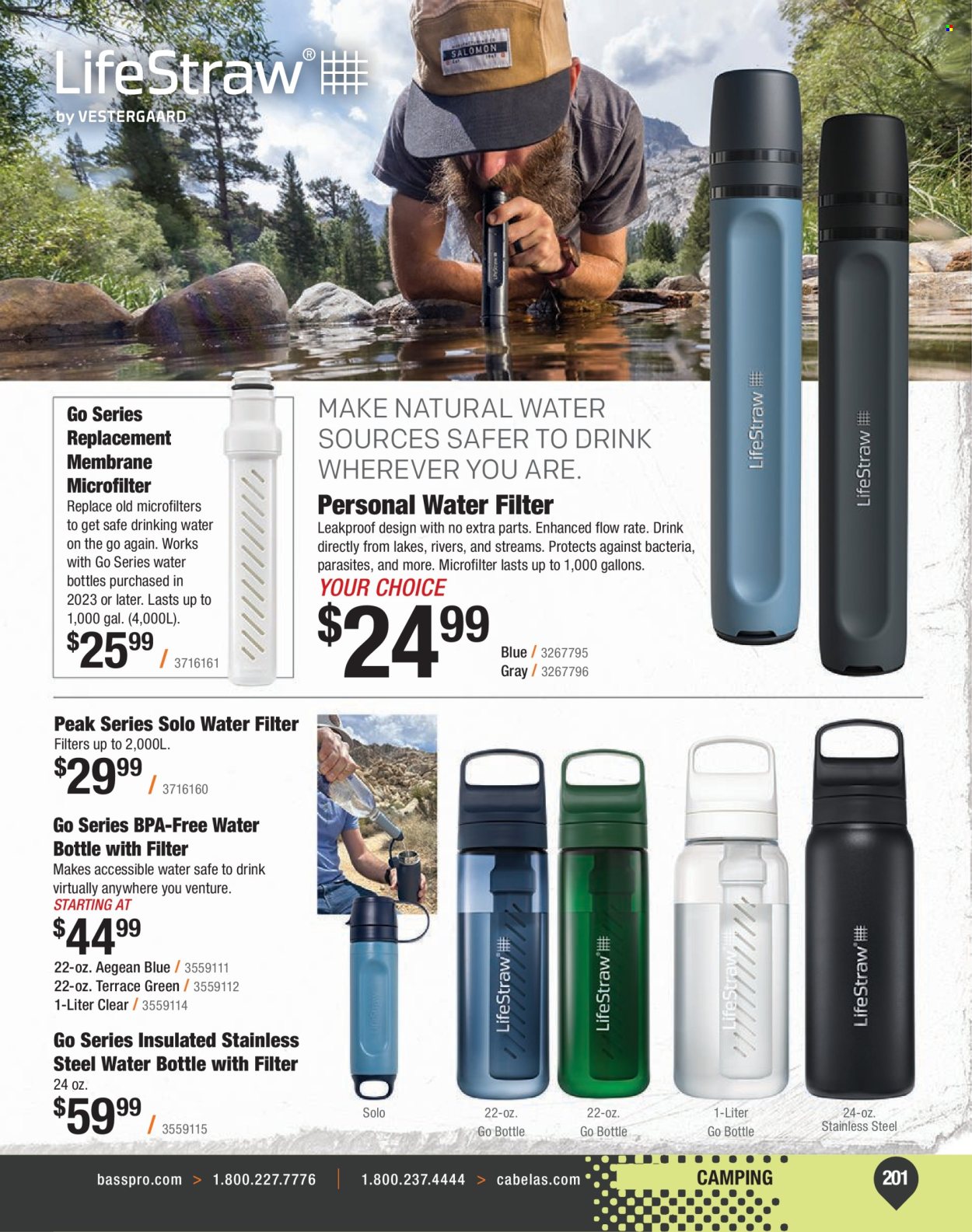 Cabela's ad. Page 1