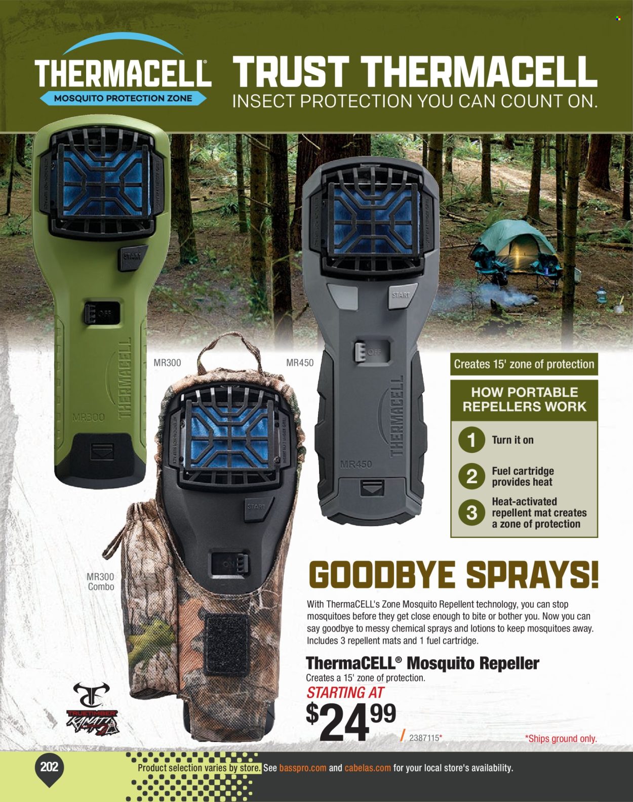 thumbnail - Cabela's Flyer - Sales products - Trust. Page 202.