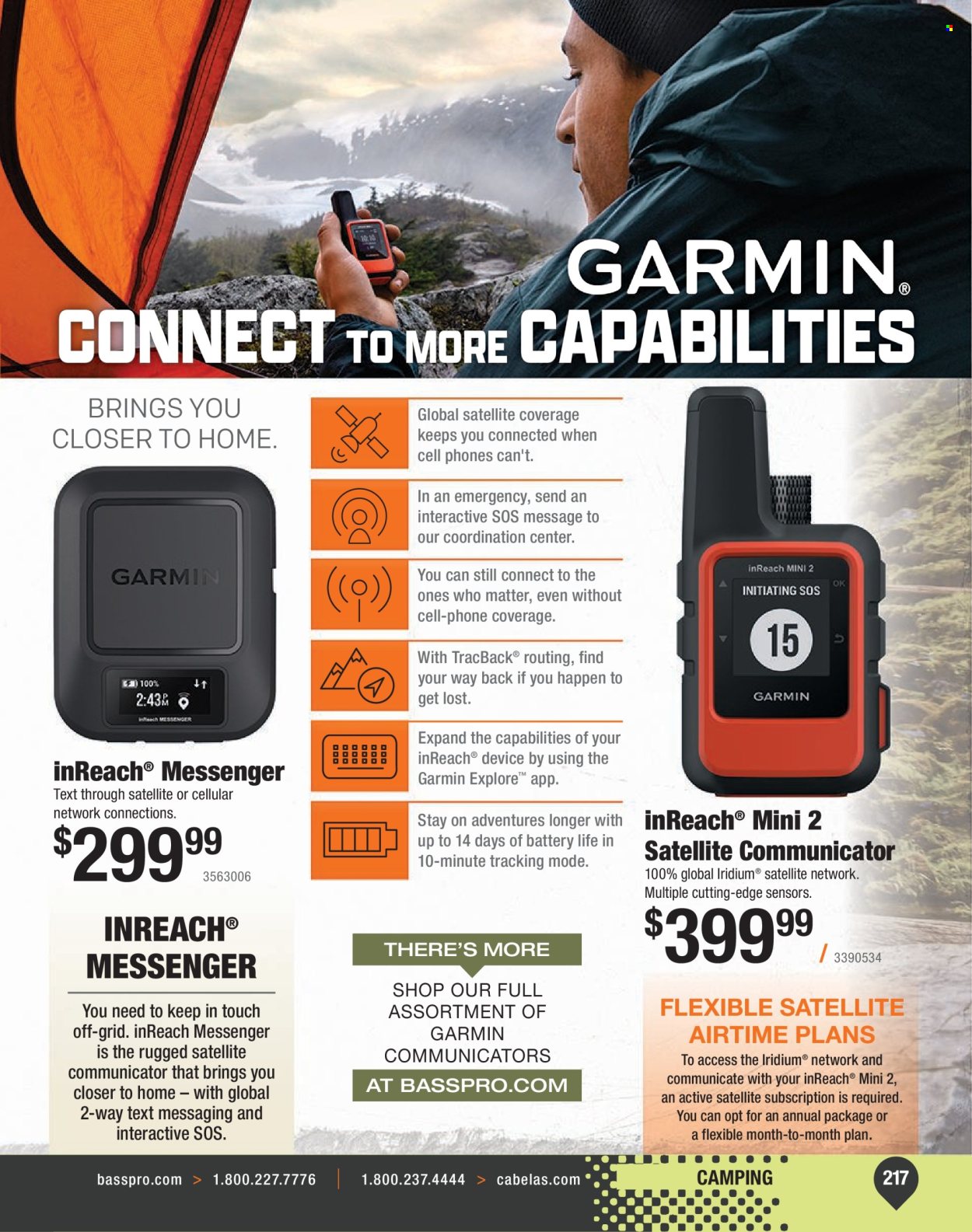 Cabela's ad. Page 1