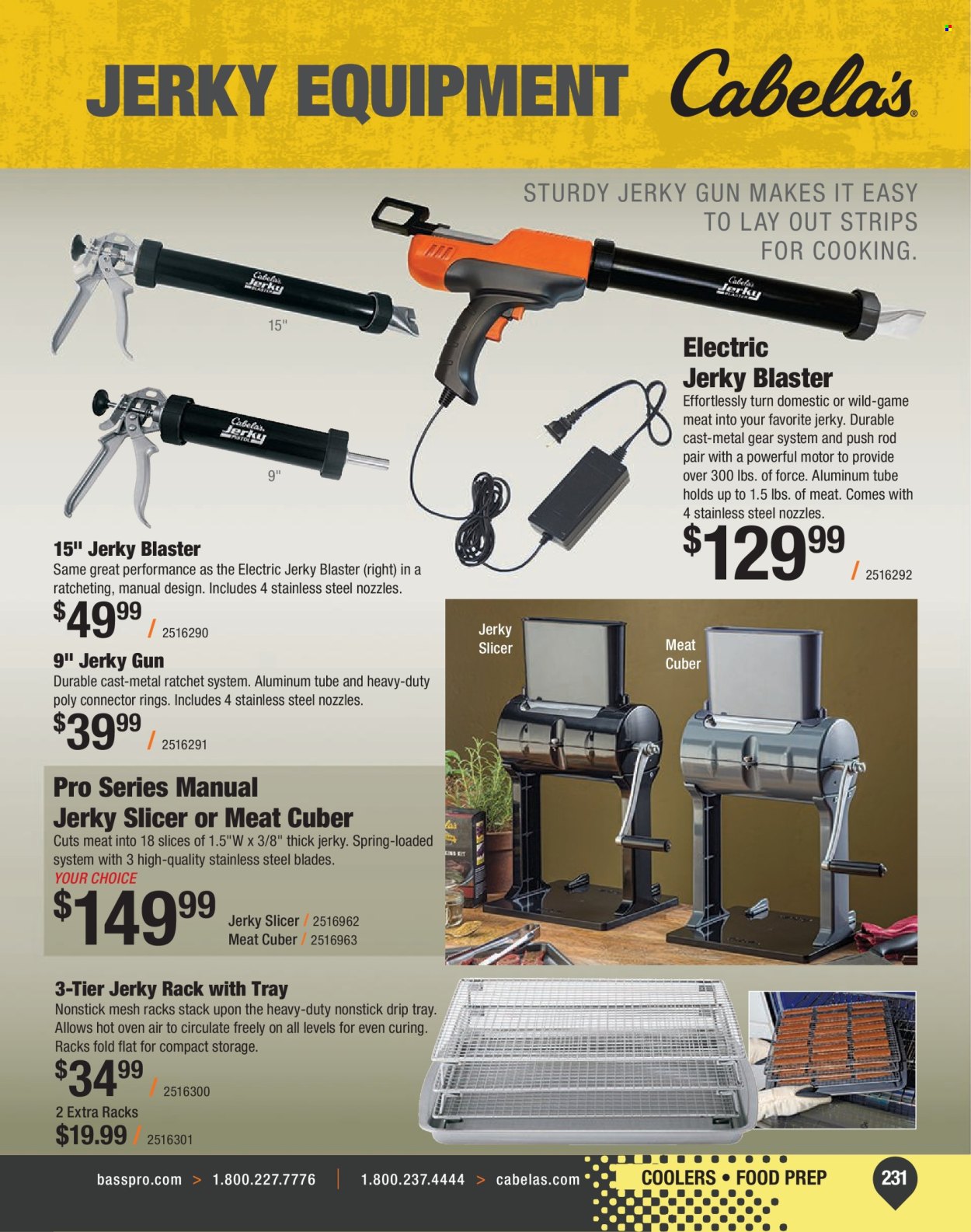 Cabela's ad. Page 1