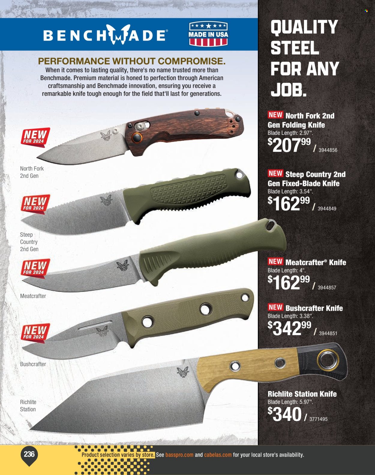 Cabela's ad. Page 1