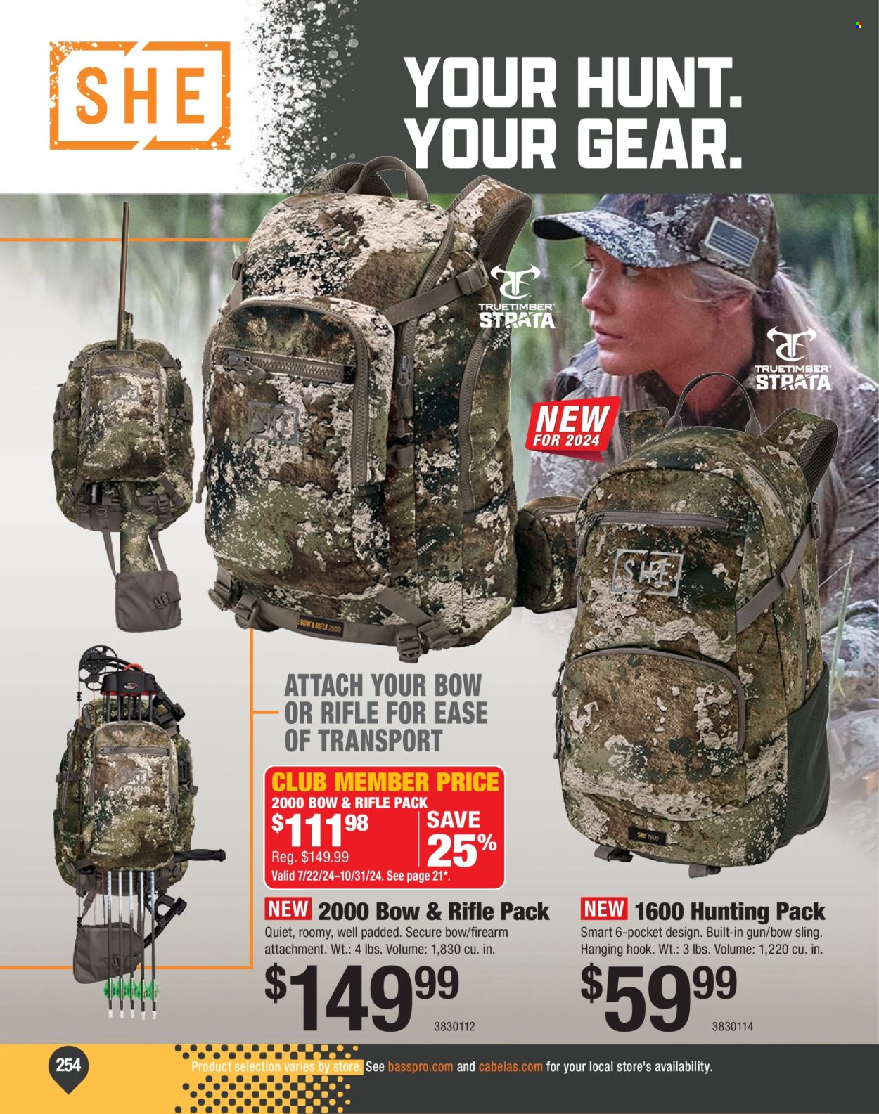 Cabela's ad. Page 1