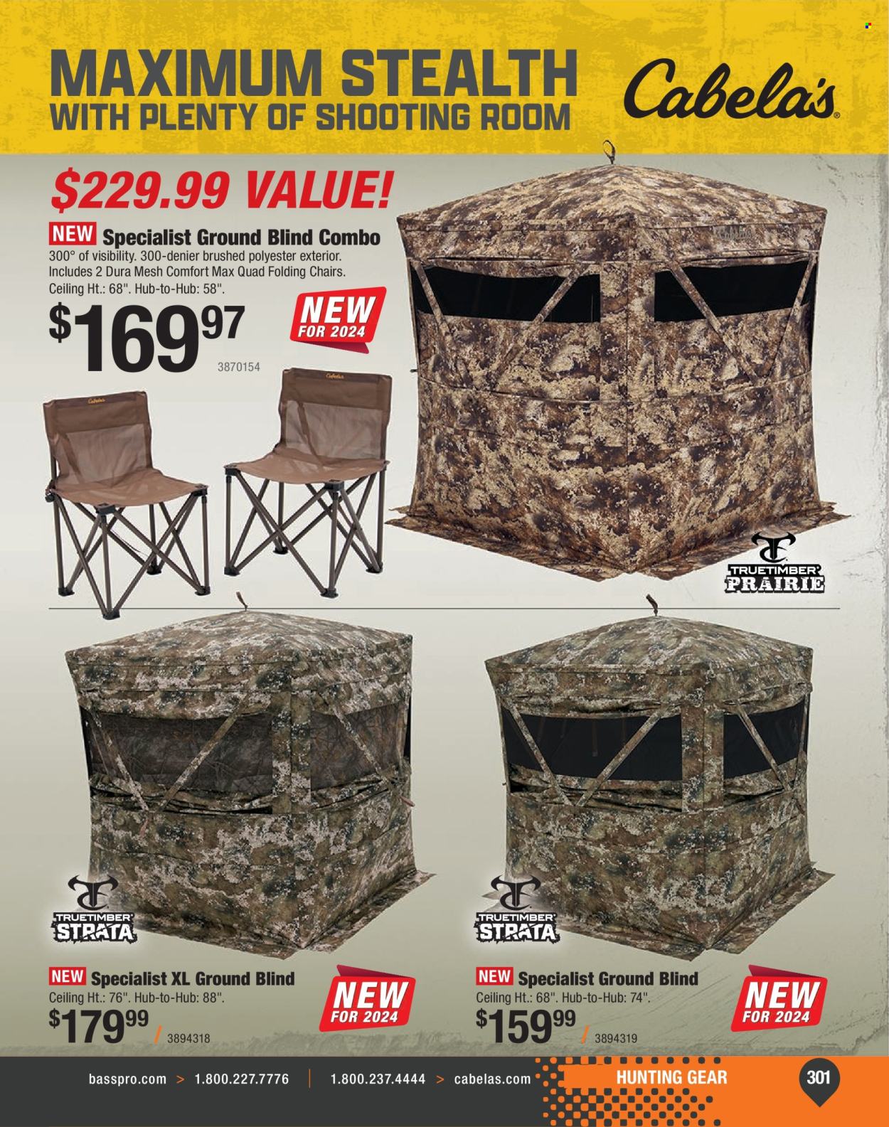 Cabela's ad. Page 1