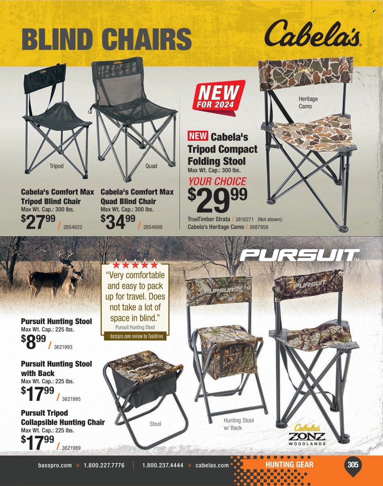 Cabela's ad. Page 1