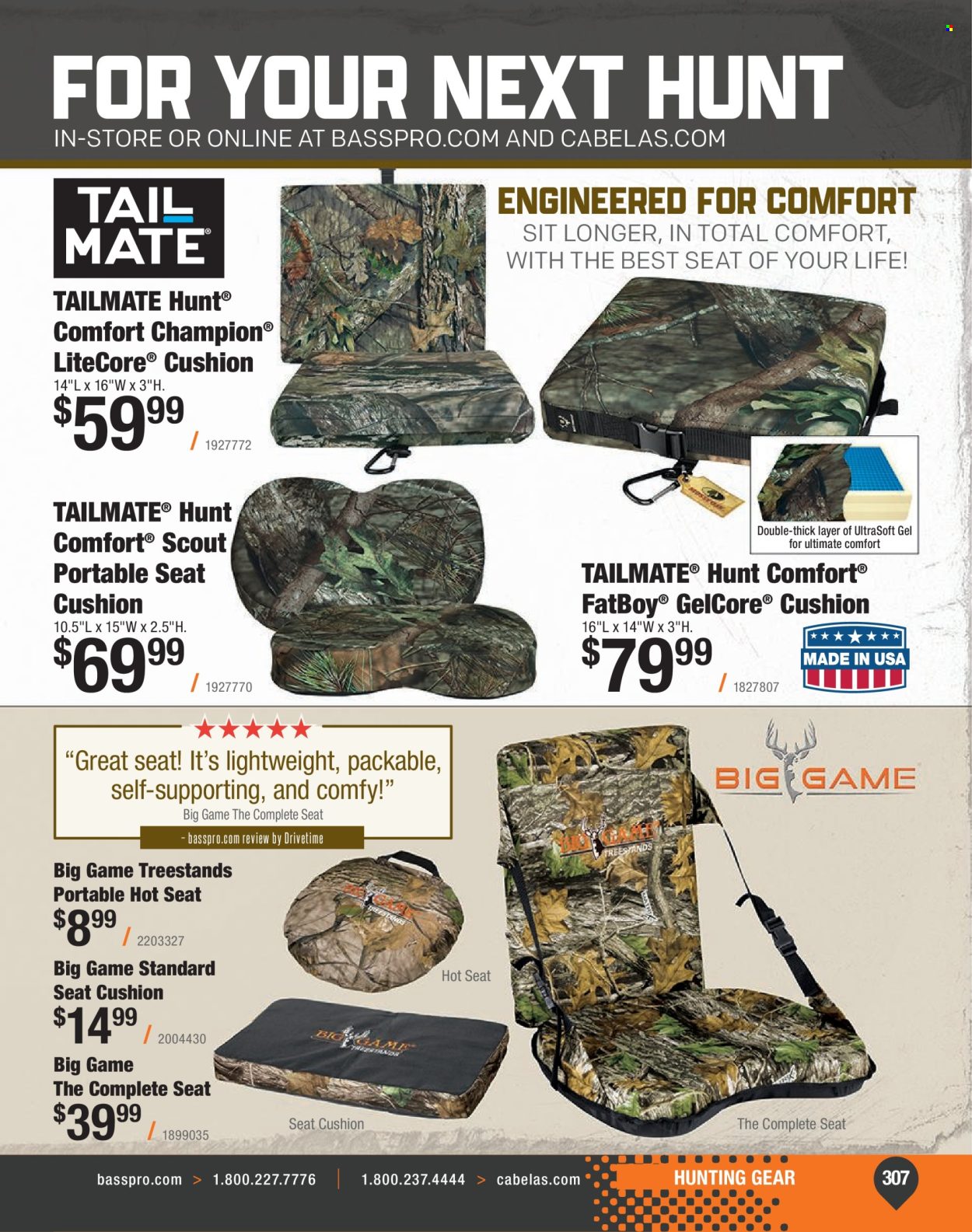 Cabela's ad. Page 1