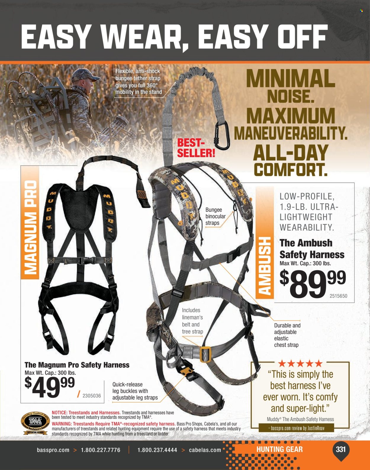 Cabela's ad. Page 1