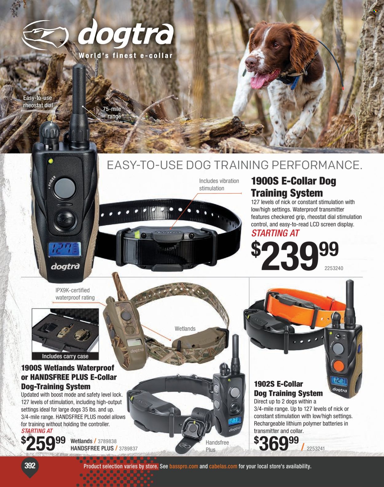 Cabela's ad. Page 1