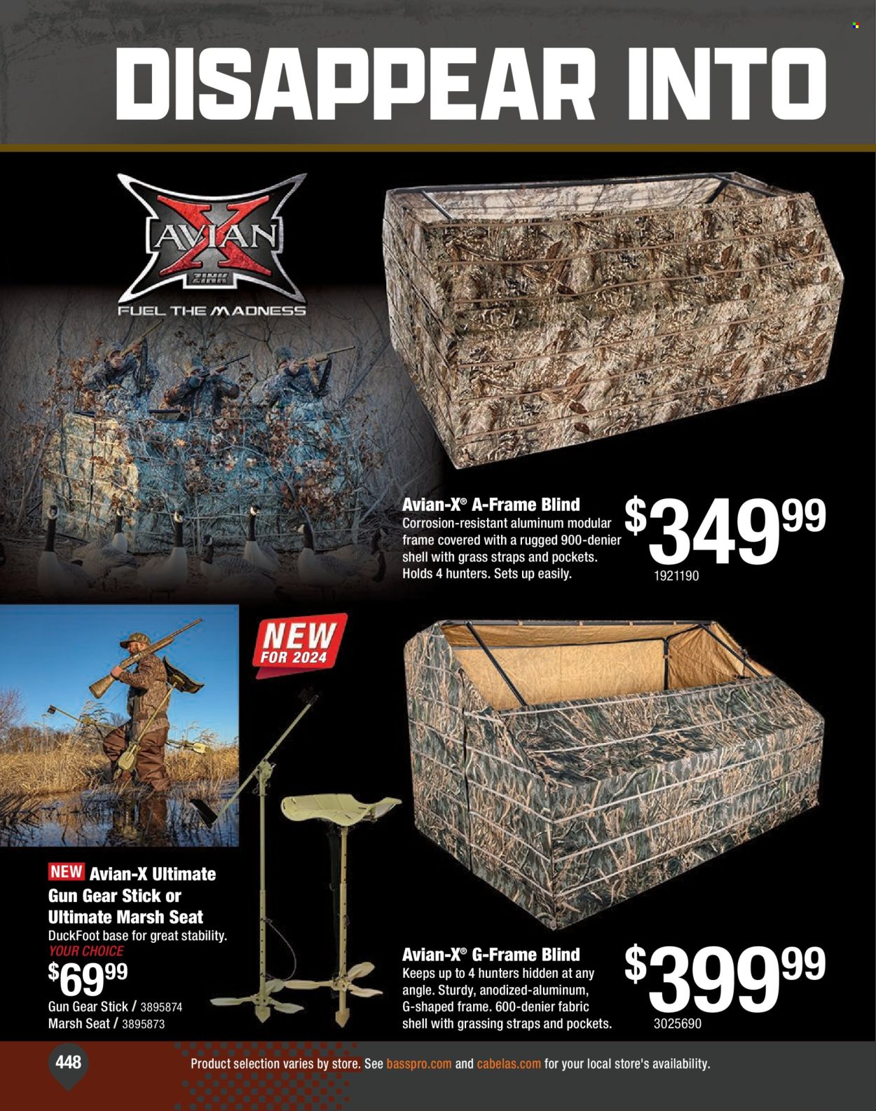 Cabela's ad. Page 1