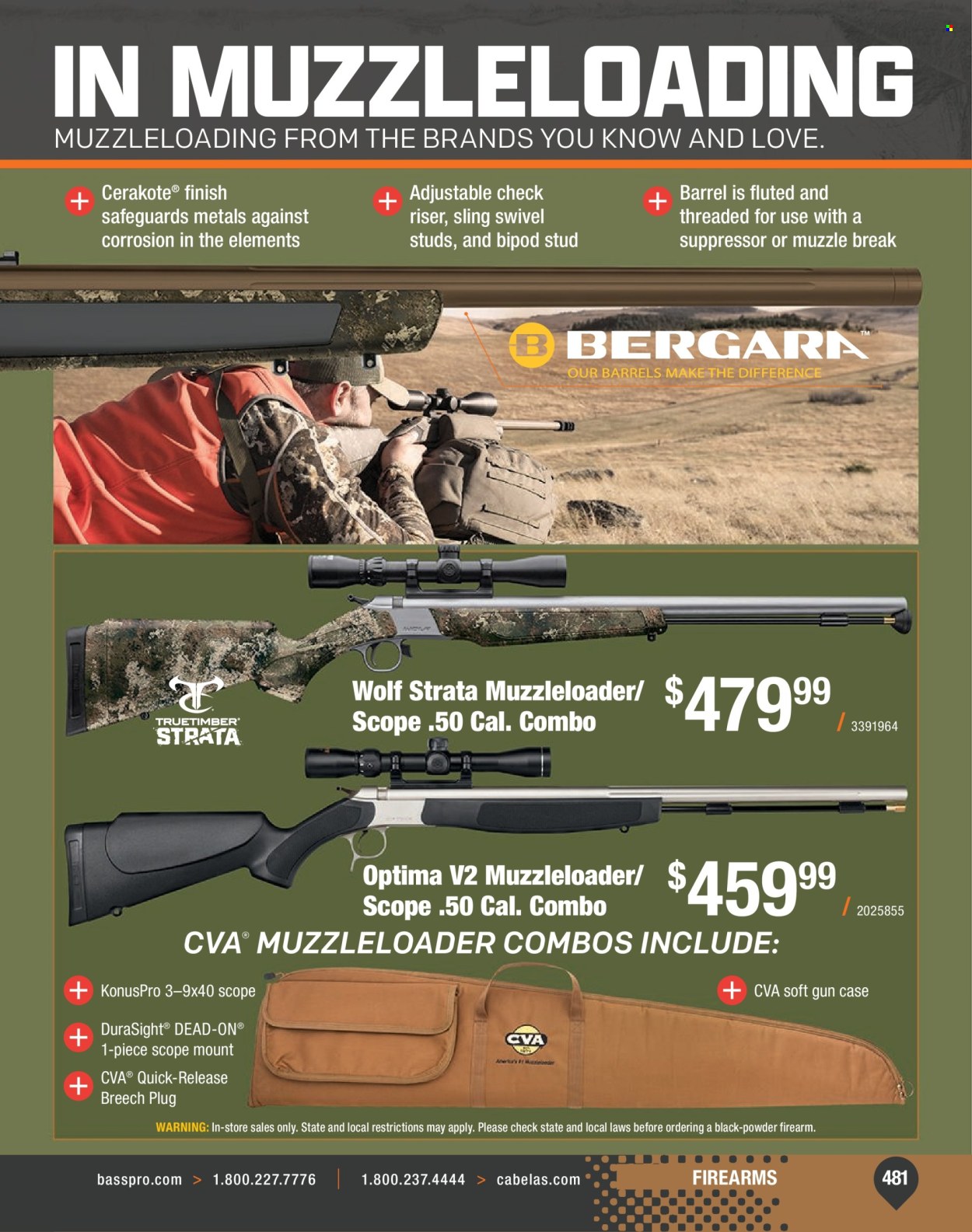 Cabela's ad. Page 1