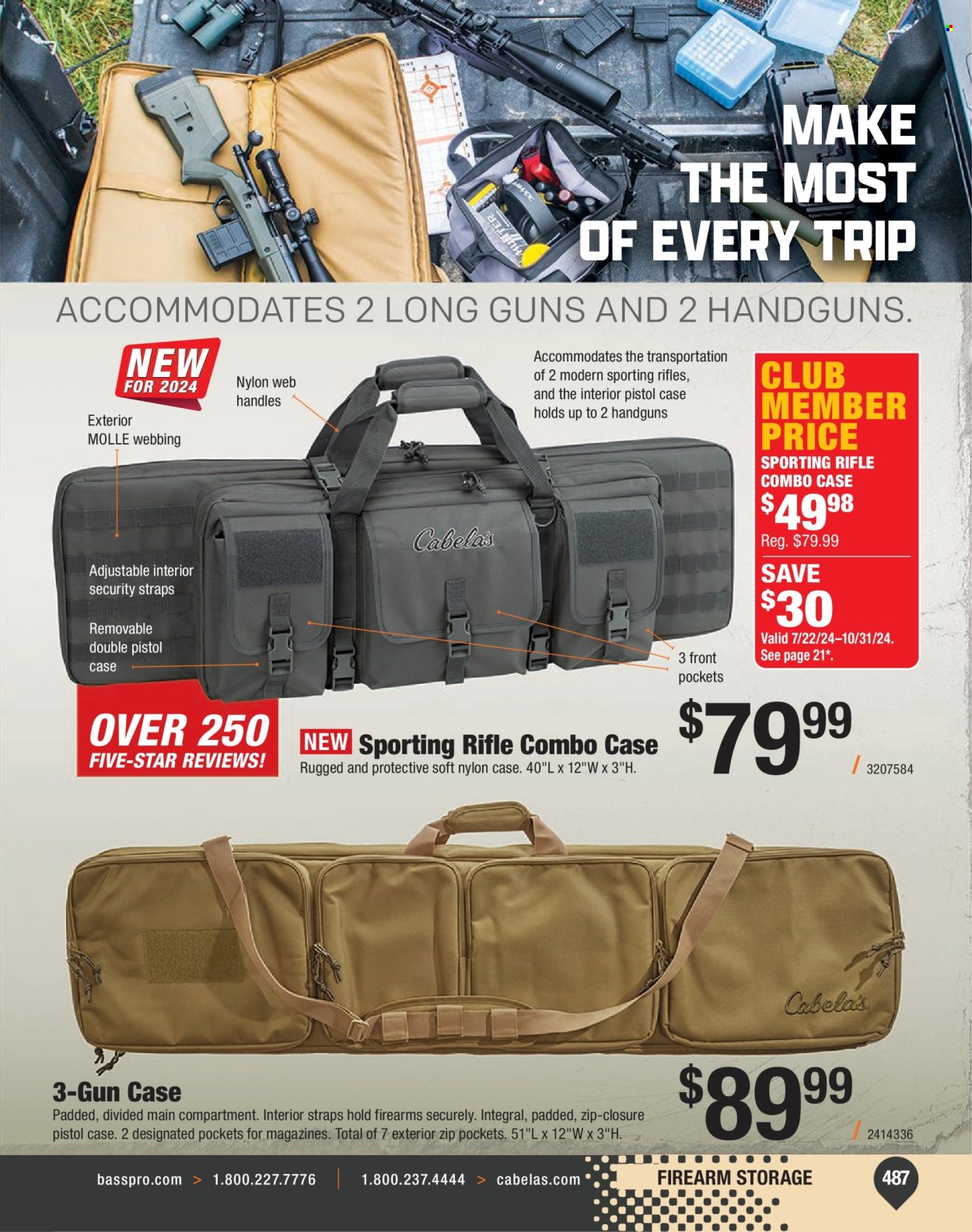 Cabela's ad. Page 1