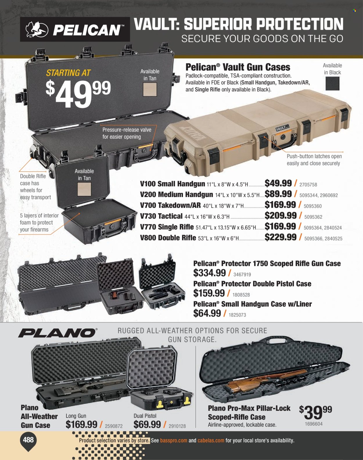 Cabela's ad. Page 1