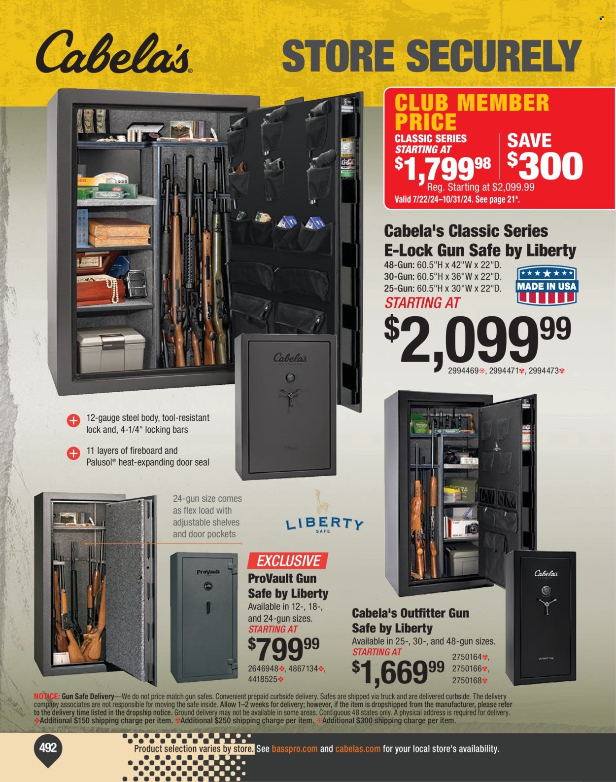 Cabela's ad. Page 1