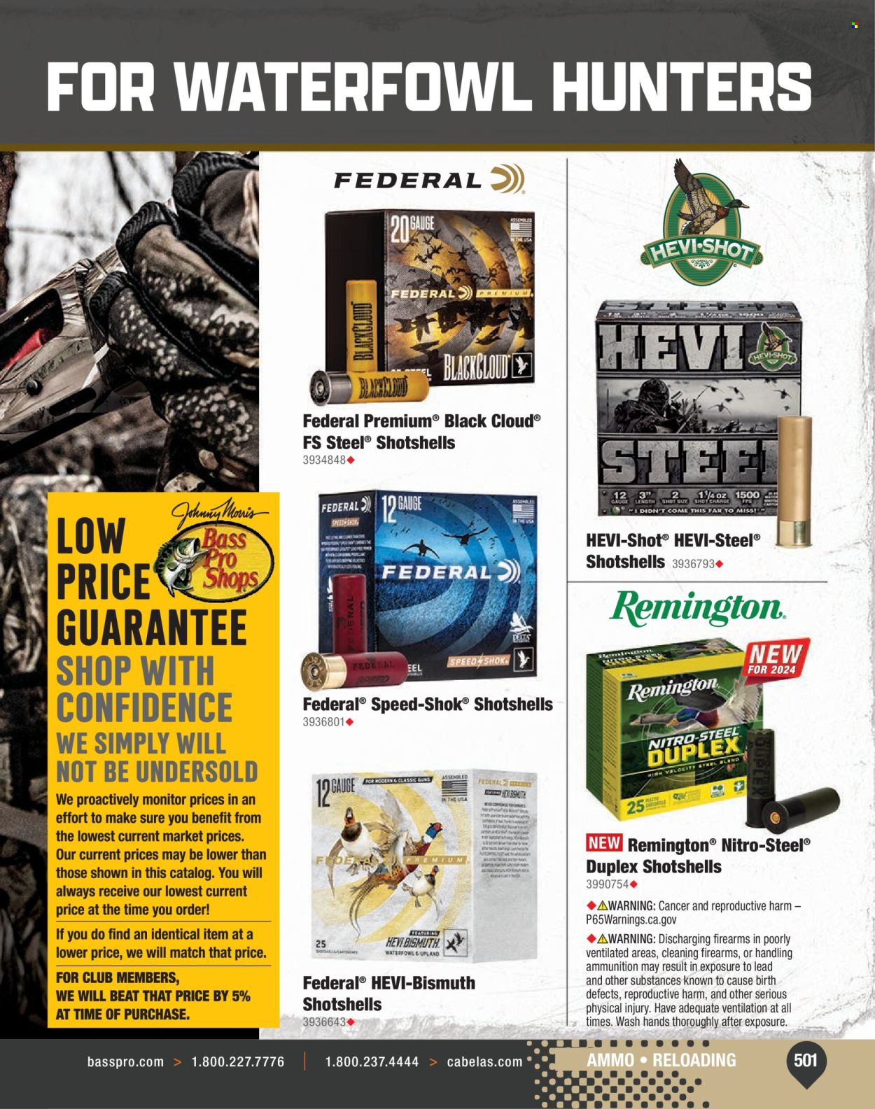 Cabela's ad. Page 1