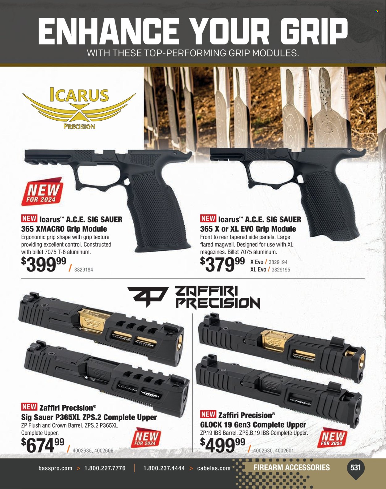 Cabela's ad. Page 1