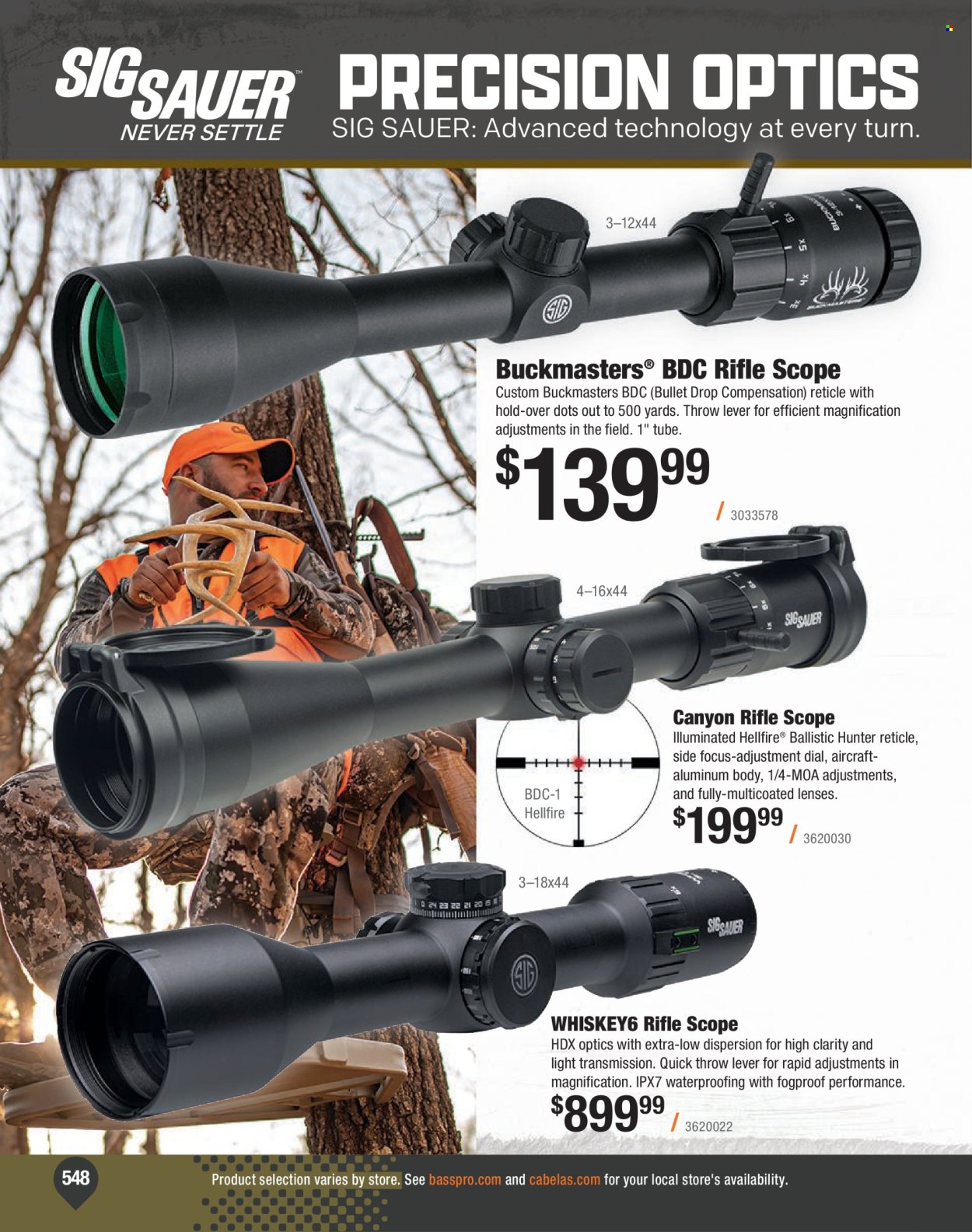 Cabela's ad. Page 1