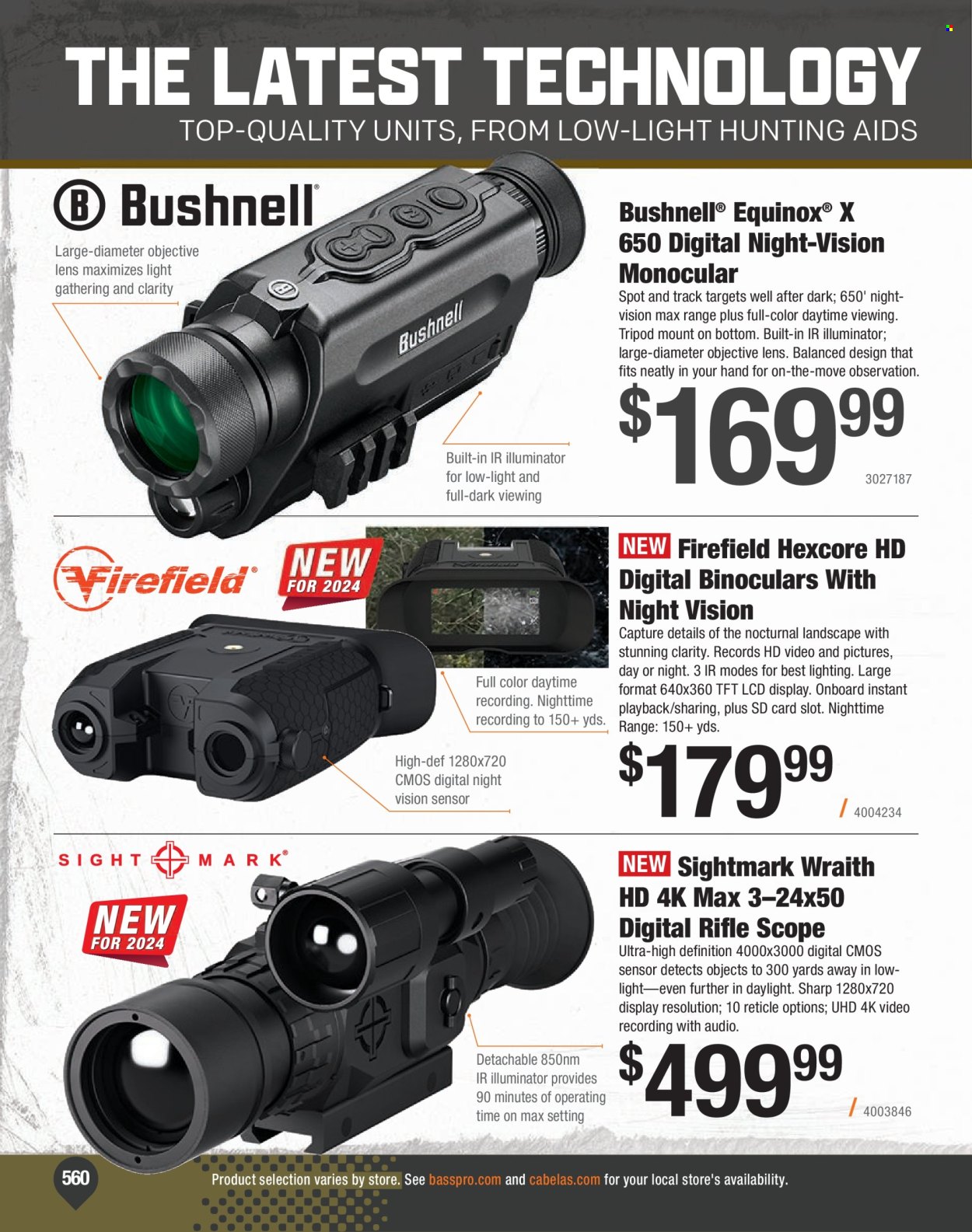 Cabela's ad. Page 1