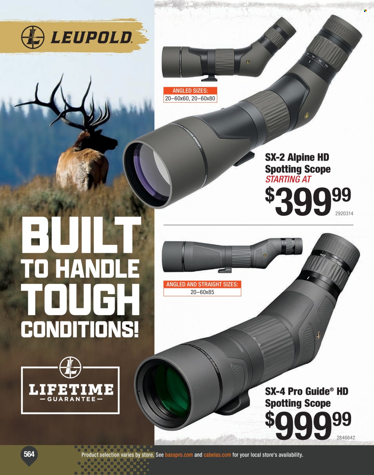 Cabela's ad. Page 1