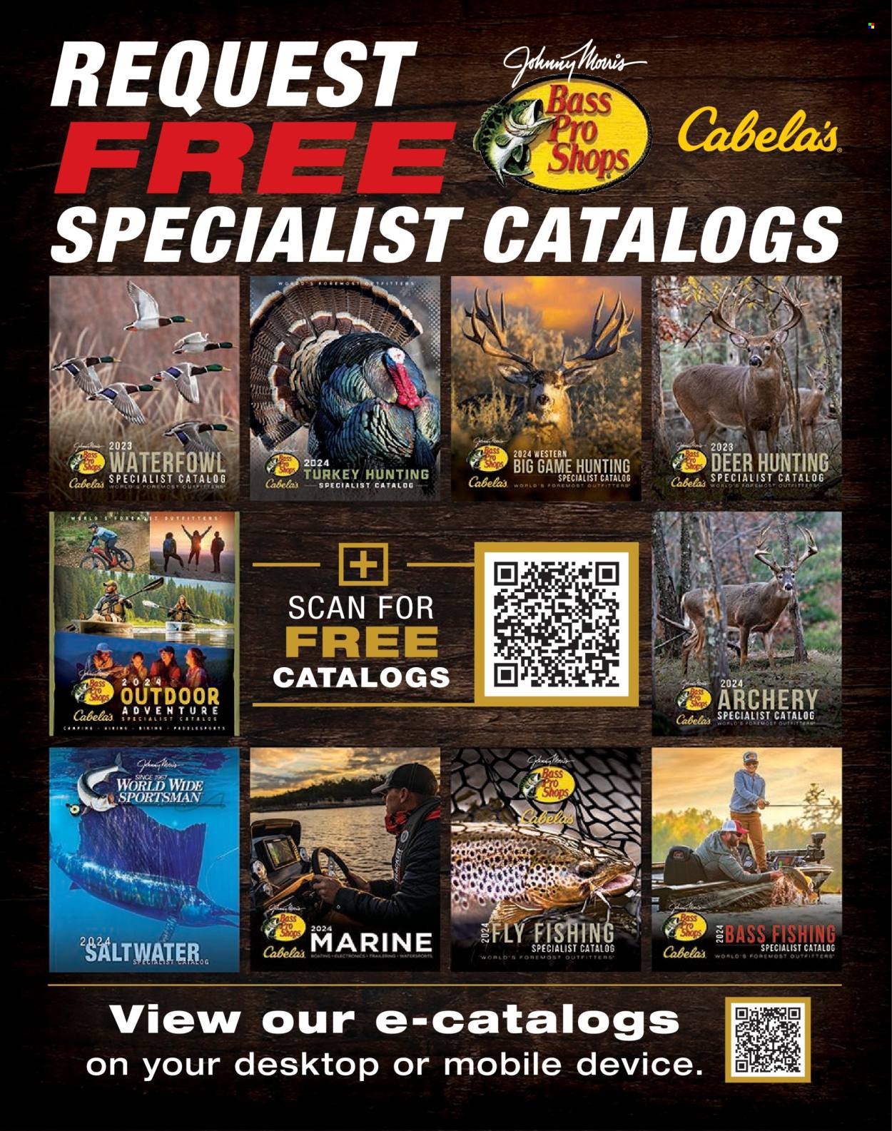 Cabela's ad. Page 1