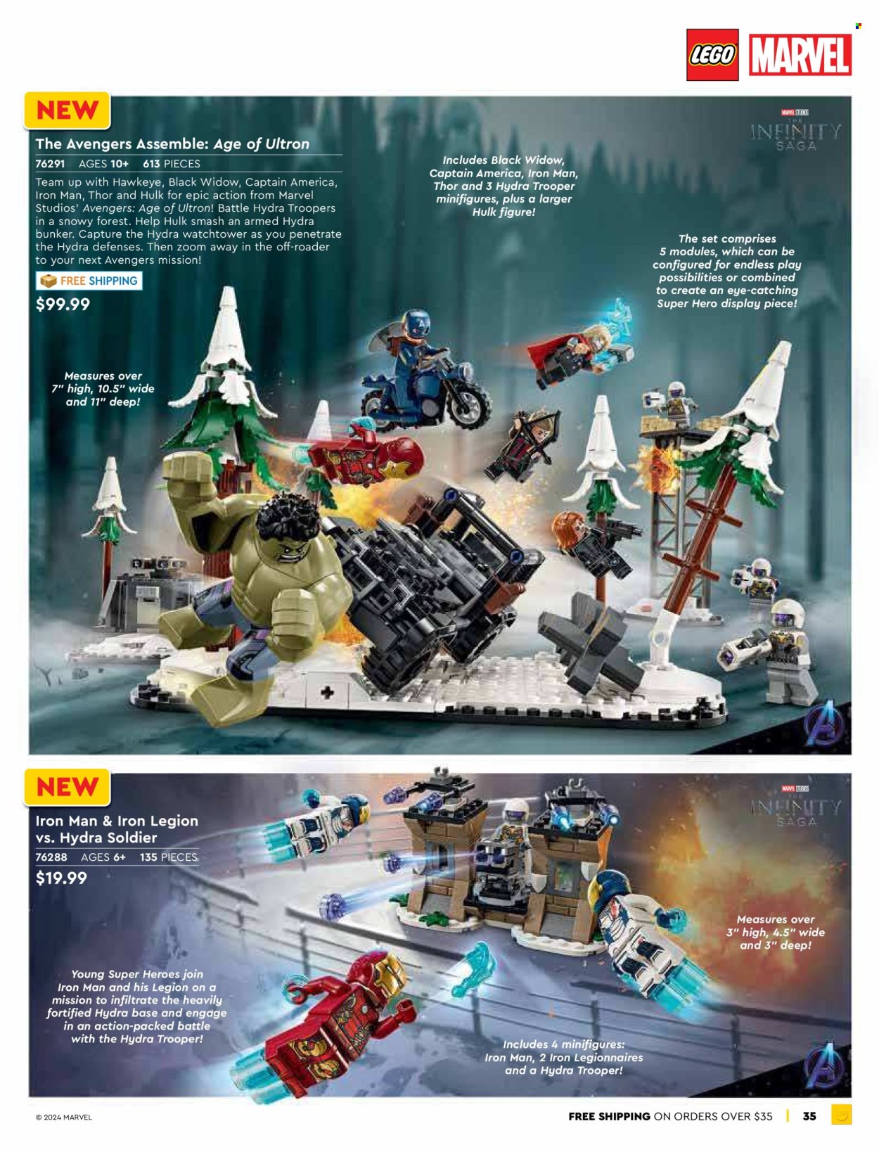 LEGO ad. Page 35