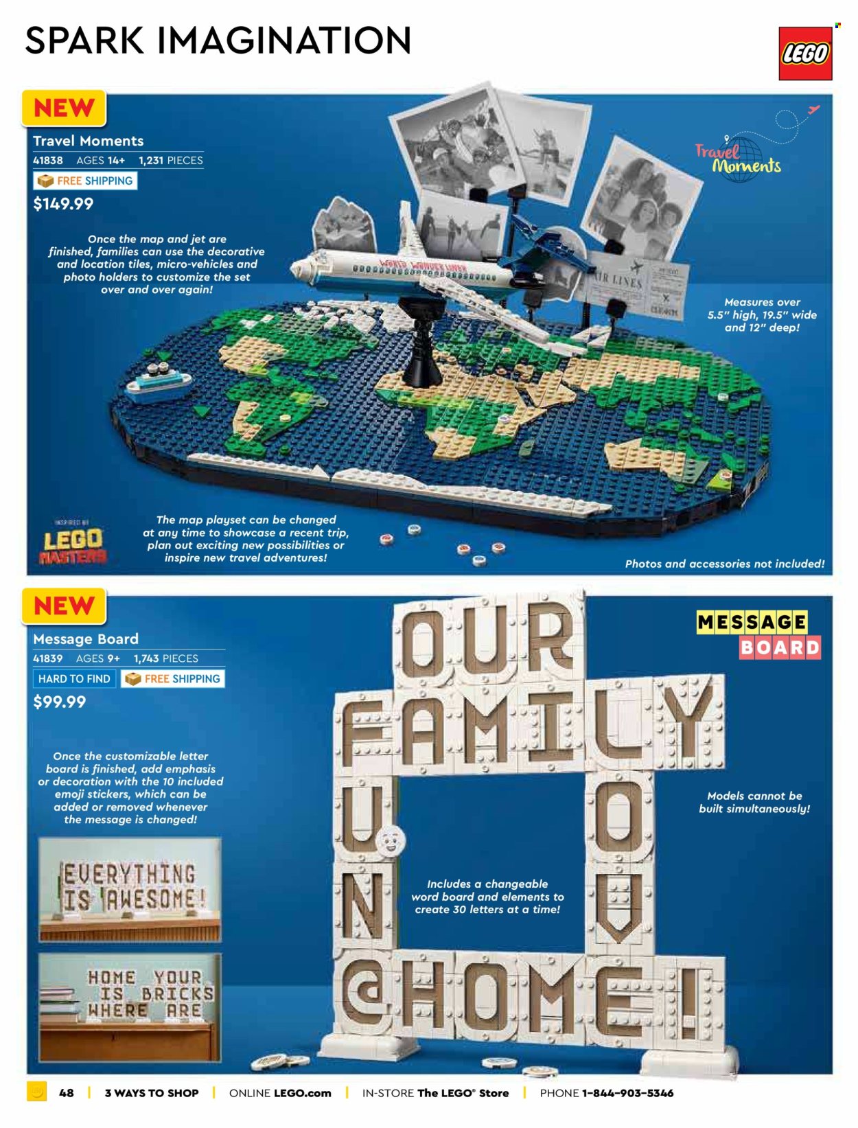 LEGO ad. Page 48