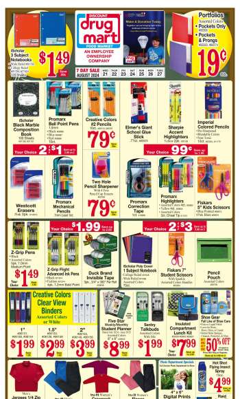 thumbnail - Discount Drug Mart Ad