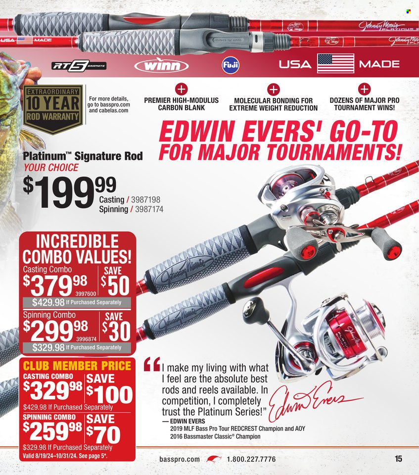 Cabela's ad. Page 1