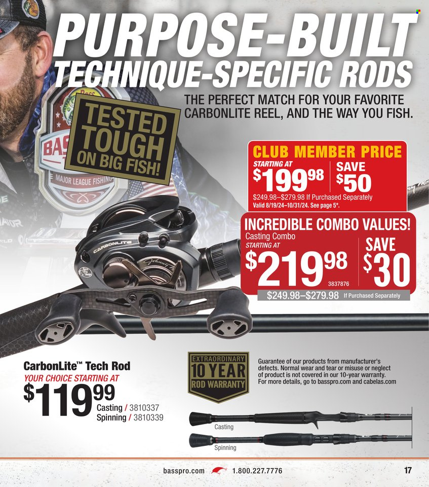 Bass Pro Shops ad. Page 1