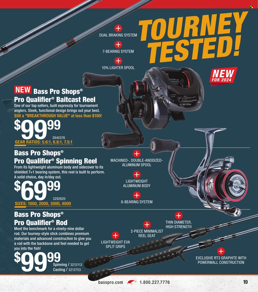 Bass Pro Shops ad. Page 1