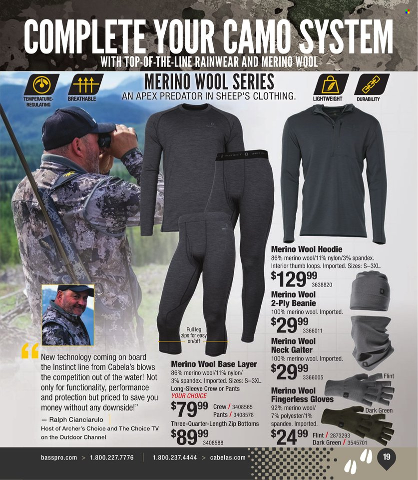 Cabela's ad. Page 1