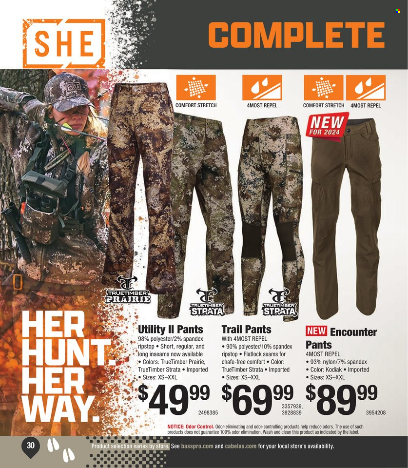 Cabela's ad. Page 1