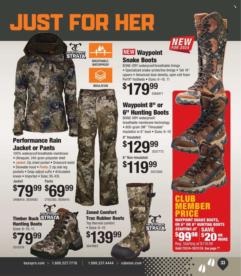 Cabela's ad. Page 1