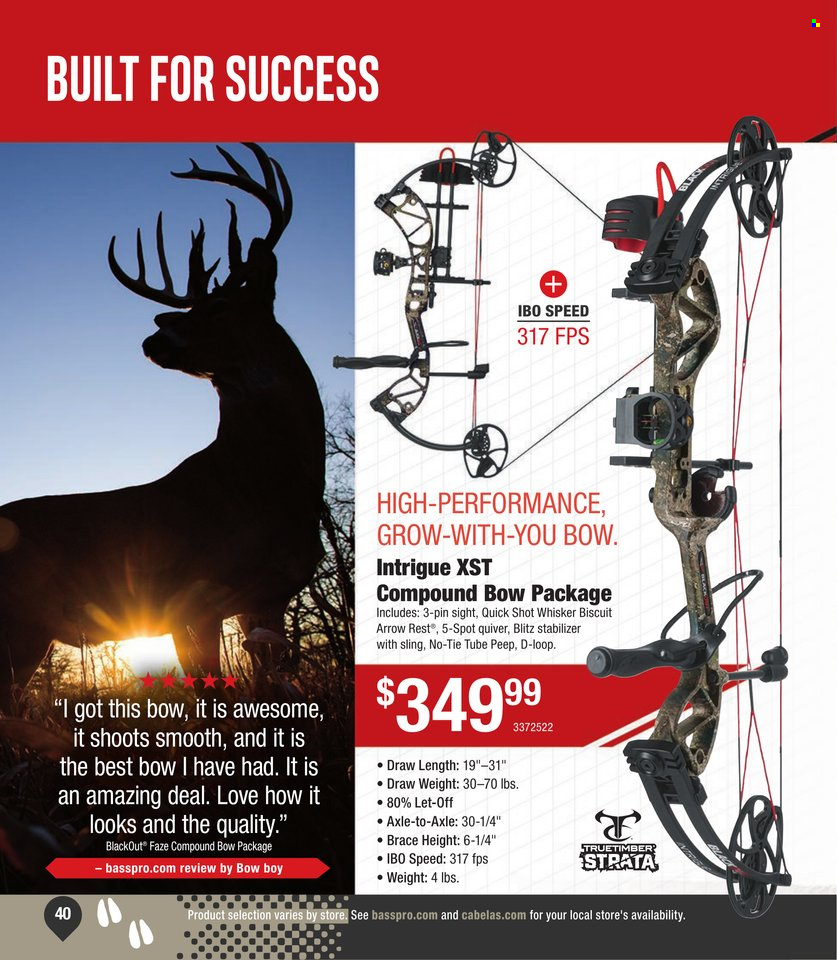 Cabela's ad. Page 1