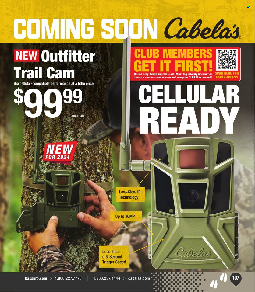 Cabela's ad. Page 1