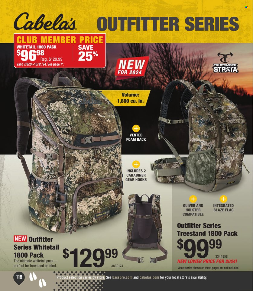 Cabela's ad. Page 1