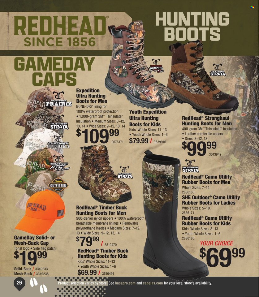 Bass Pro Shops ad. Page 1