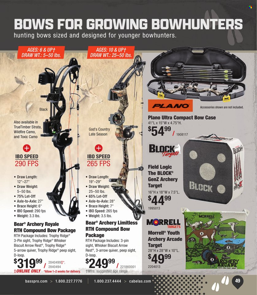 Bass Pro Shops ad. Page 1