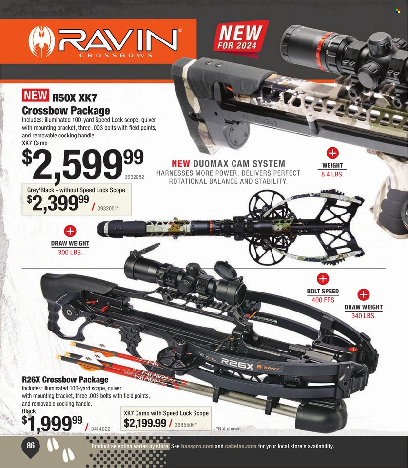 Bass Pro Shops ad. Page 1