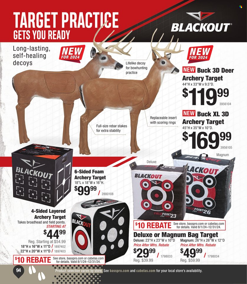 Bass Pro Shops ad. Page 94