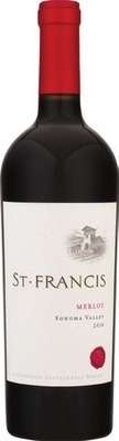 Salentein Malbec or St. Francis Sonoma Merlot - 750 mL