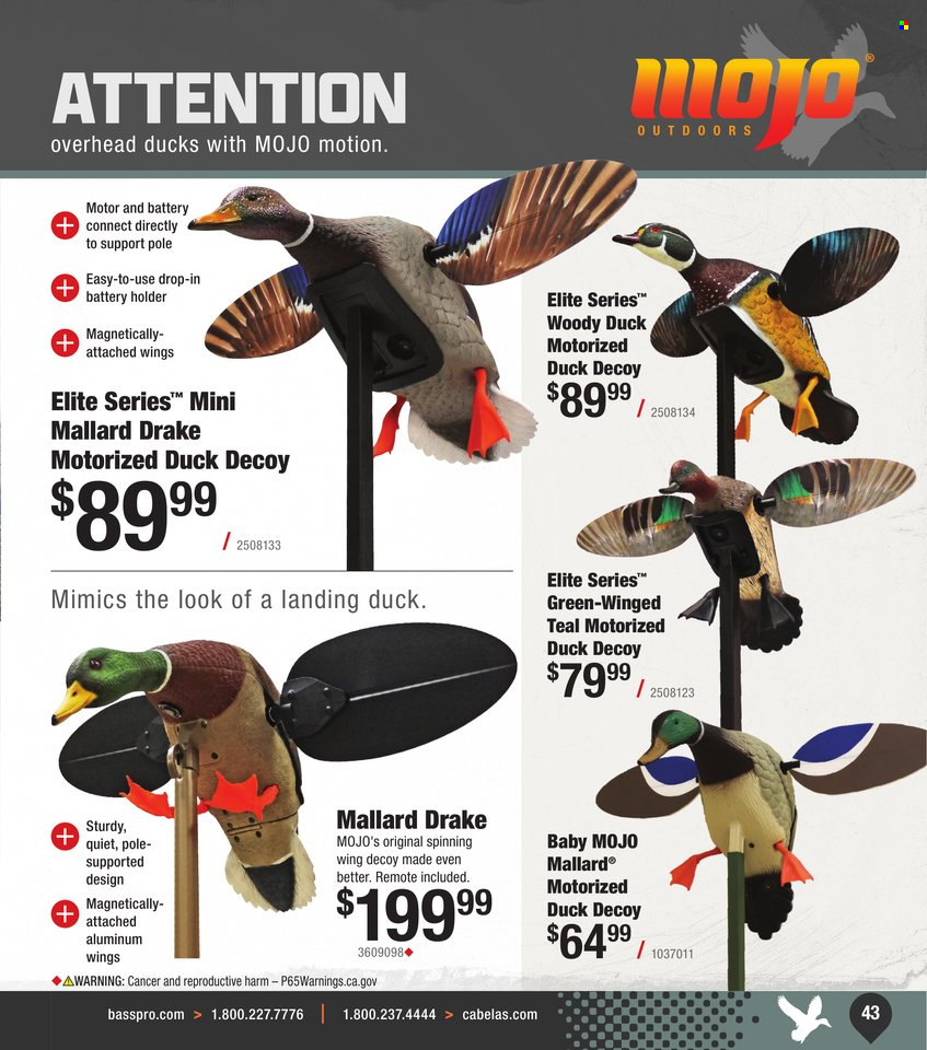 Bass Pro Shops ad. Page 1