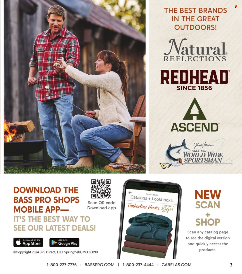 Bass Pro Shops ad. Page 1